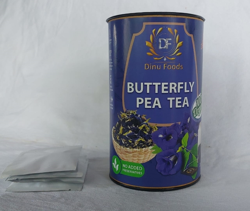 Blu Butterfly Pea Flower Tea(නිල් කටරොළු මල් තේ )